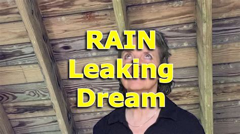 dream of a leaking roof|Discover the Spiritual Meaning Behind Your Dream of a Leaking。